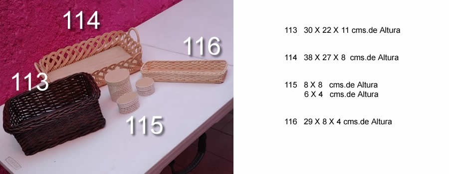joyero mimbre, canasta baguette, canasta pan